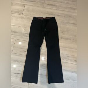 Banana Republic Women's Classic SLOAN Black Straight Leg Pants